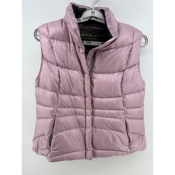 Eddie Bauer Jackets & Blazers - Eddie Bauer‎ Premium Goose Down Vest Women's Medium Puffer Lightweight Pink